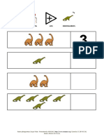 Numeracion Dinosaurios