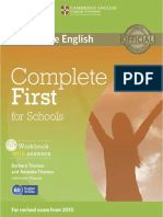 Complete First For Schools - Workbook With Answer Keys (Tienganhedu - Com)