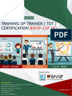 Training of Trainer (Tot) Certification B N S P - L S P I K I