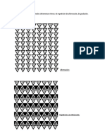 Las Estructuras Visuales Formales Determinan Ritmos: de Repetición de Alternación, de Gradación. Repetición