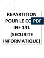 Repartition Du CC de Inf141 Securite Informatique