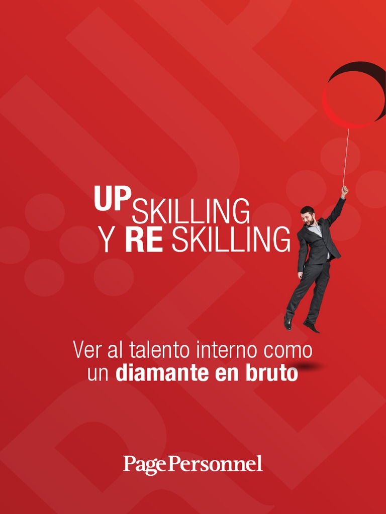 Upskilling y Reskilling Page Personnel Ebook PDF Planificación