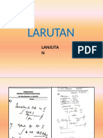 Pertemuan Ke 9 - Larutan DSR Lanjut