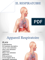 Appareil respiratoire I