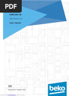 User Manual: Hob Gas 5 B