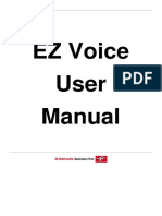 EZ Voice User Manual