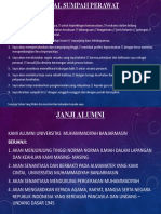 Sumpah Perawat & Janji Alumni