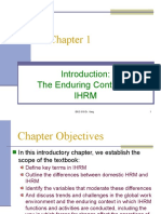 The Enduring Context of Ihrm: IBUS 618 Dr. Yang 1