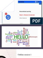 Week 1 - Module Introduction