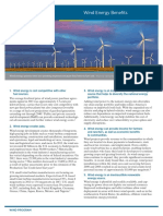 Wind Energy Fact Sheet