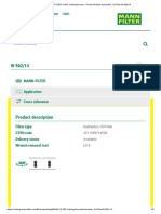 Mann-Filter Application Cross Reference: Search Catalog