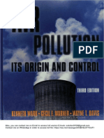 Sample For Air Pollution 3rd Edition by Wark & Warner