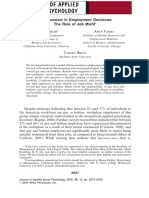 Heterosexism in Employment Decisions: The Role of Job Misfit