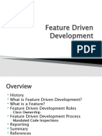 Feature Driven Development: Eric Nickell