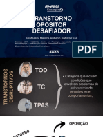 Transtorno Opositivo Desafiador