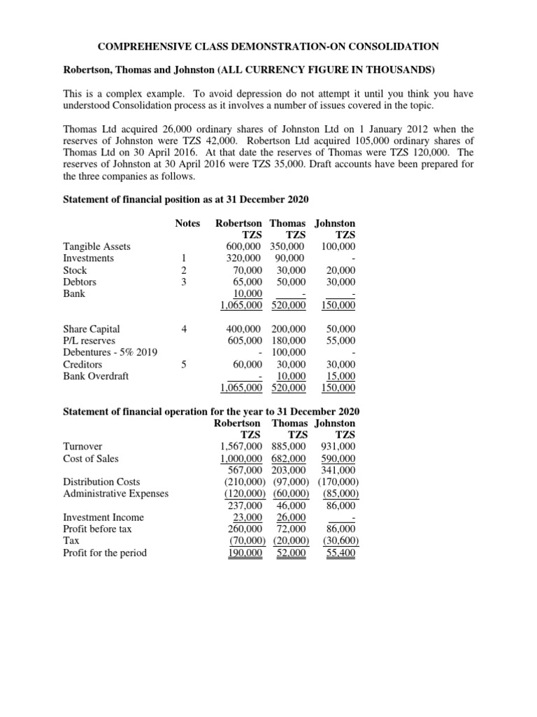 Comprehensive Class Demonstration | PDF | Investing | Dividend