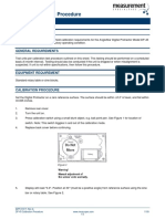 DP 45 Calibration Procedure: Scope