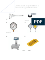Tipos de instrumentos de medición