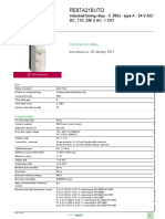 Product data sheet for discontinued industrial timing relay RE8TA21BUTQ