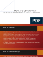 Lecture 26_climate Change Intervention and Policy Framework-compressed