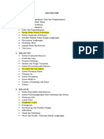 Materi Pembelajaran