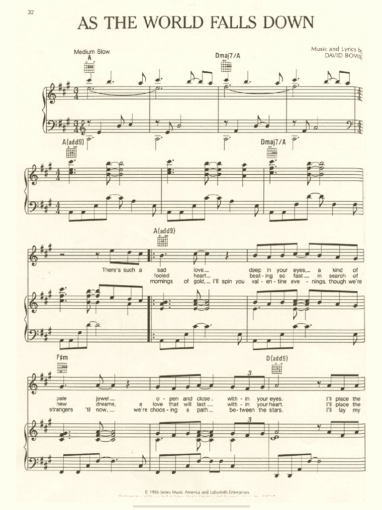 As The World Falls Down PDF