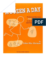 A Dozen A Day Technical Exercises Book 2: Technical Exercises - Edna-Mae Burnam