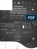 Saturation Temperature and Saturation Pressure of Pure Substances