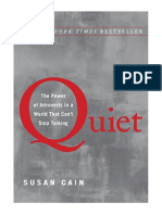 Quiet: The Power of Introverts in A World That Can't Stop Talking - Susan Cain
