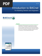 Introduction To Bacnet: For Building Owners and Engineers