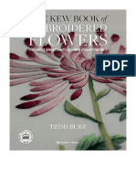 The Kew Book of Embroidered Flowers (Folder Edition) : 11 Inspiring Projects With Reusable Iron-On Transfers - Embroidery Crafts