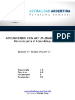 Aprendiendo Con Actualidad Argentina - Episodio 17