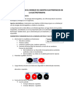 Actualizacion en El Manejo de Agentes Electrofisicos de La Electroterapia