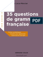 FRENCHPDF.com 35 Questions de Grammaire Francaise