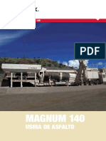 Usina de asfalto Magnum 140