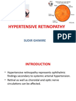 Hypertensive Retinopathy: Sudir Ghimire