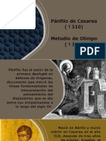 Pánfilo de Cesarea ( 310) y Metodio de Olimpo ( 311)