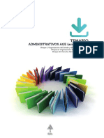 Temario Administrativos AGE - Primera Parte - Edición 2021