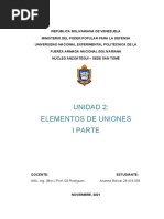 Elementos de Uniones Primera Parte