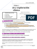 Tema 1. Anamnesis y Exploración en Ginecología - Cristina Ortuño Hernández