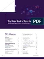 The Heap Book of Questions: Hypotheses About Your Product and Experiments For Improving It