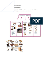 INSTRUMENTOS IDIOFONOS DE LATINOAMERICA Terceros Medios 2021