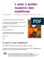 Como Usar Metáforas Na Escrita