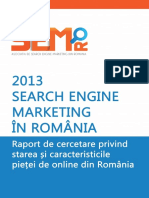 Studiu SEMRo-2013 Search Engine Marketing Romania