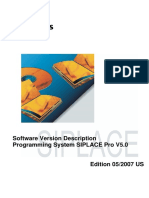SIPLACE Pro V5.0 - Version Description - 05 - 2007