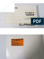 Prado 90-95 Owners Manual
