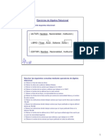 Consultas algebra relacional