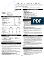 Material Safety Data Sheet: Prescription Treatment Brand 565 PLUS XLO Pressurized Contact Insecticide Formula 1