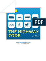 The Official Highway Code - 14-09-2021