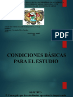 Condiciones Basicas Del Estudio